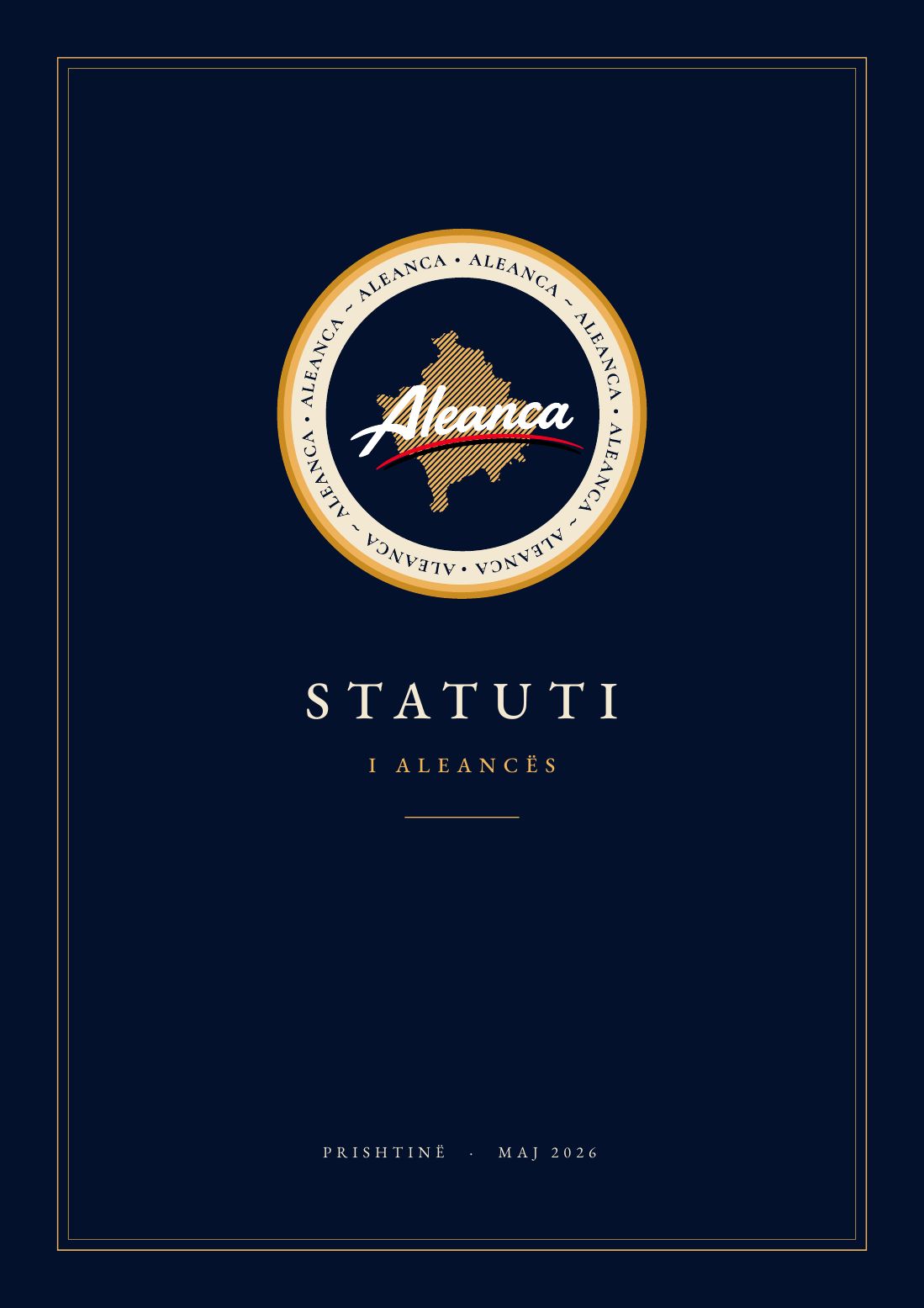 Kopertina e Statutit të Aleancës